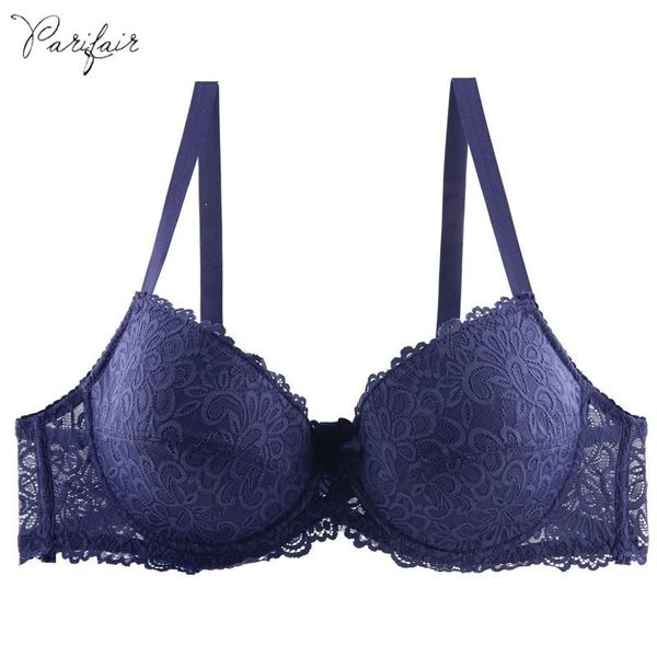 Parifée Floral dentelle couverture coton doublé soutien-gorge Sexy Bh Push Up sous-vêtements femmes pure soutiens-gorge femme brassière Lingerie 220511