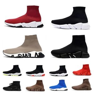 Paris Designer Design Couple Socks Chaussures 2023 Nouvelles chaussures décontractées Fabric High Top High Top Classic Sneakers Breakables Chaussures de course Chaussures de voyage Taille Taille 35-45