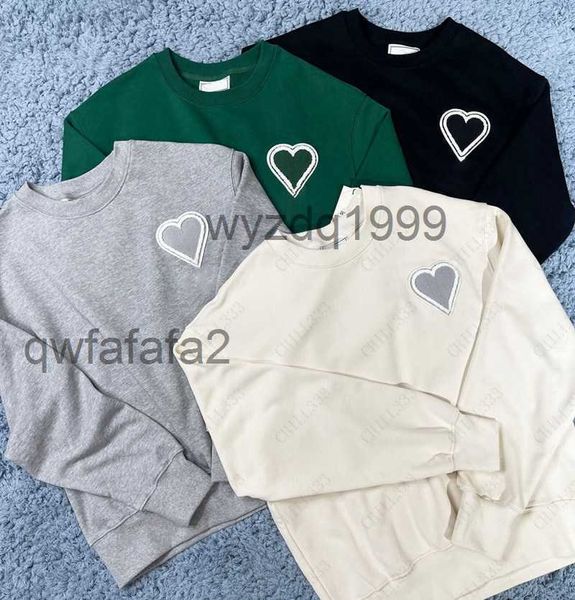 Paris Designer Hommes Femmes Sweat À Capuche De Coeur Rouge Coeur Broderie À Capuche Streetwear Baggy Sweats À Capuche Homme Sweatshirts Oversize Plus Taille Pullov Z5teNZ7EVO8O