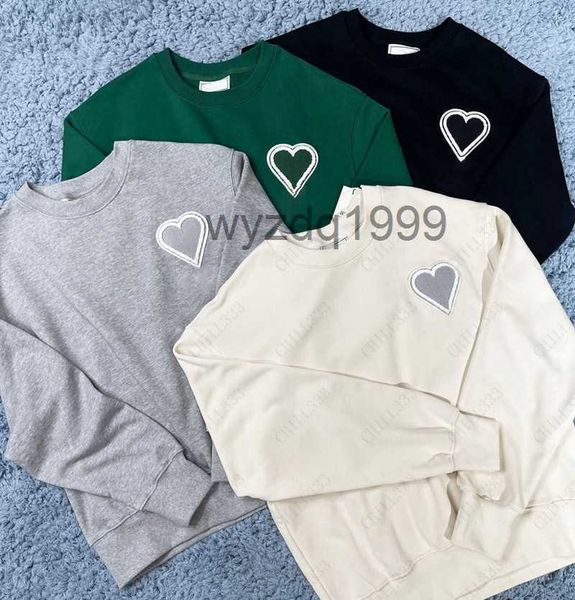 Paris Designer Hommes Femmes Sweat À Capuche De Coeur Rouge Coeur Broderie À Capuche Streetwear Baggy Sweats À Capuche Homme Sweatshirts Oversize Plus Taille Pullov U0n1T0JPR2UX