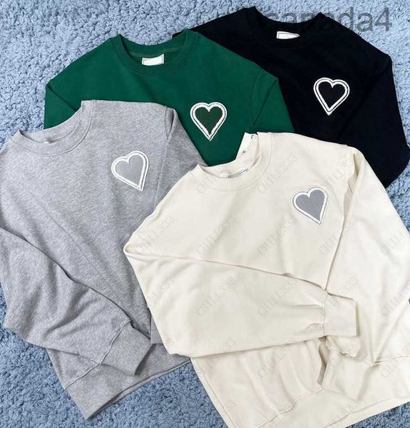 Paris Designer Hommes Femmes Sweat À Capuche Amis De Coeur Rouge Coeur Broderie À Capuche Streetwear Baggy Sweats À Capuche Homme Sweatshirts Oversize Plus Taille Pull FNEG