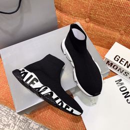 Parijs Designer Sokschoenen voor mij Dames Casual schoenen Triple-S 1.0 2.0 zwart Wit Rood Ademend Sneakers Race Runners Schoenen heren dames Sport Outdoor Eur 35-46