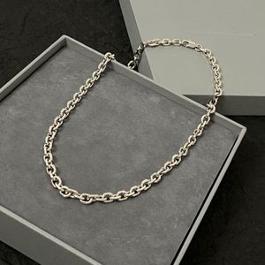 Paris Fashion Custom Unieke Logo ketting Mannen en vrouwen retro oude ketting kunnen worden gedragen met ring hangerse sieradenaccessoires