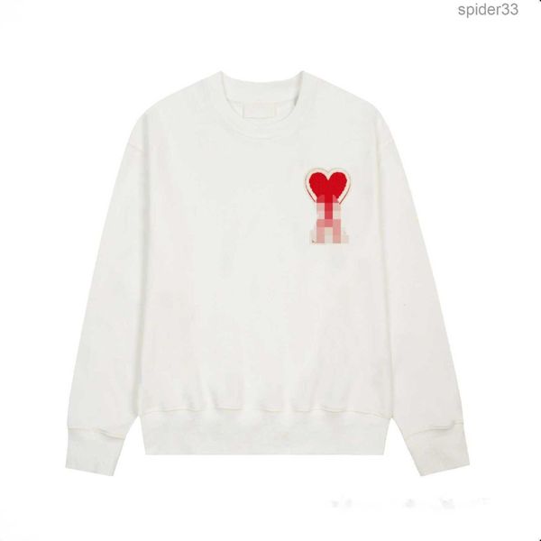 Felpa con cappuccio Parigi Maglione di qualità con cappuccio di design maschile e femminile ricamato Rosso Amore Inverno Girocollo Maglione Coppia Felpe Cw 8RLE