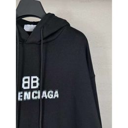 Sudaderas con capucha de París Marca BA Balenicagas Sudadera con capucha Marca Moda Alta calidad Diseñador Sudadera con capucha Tendencia de lujo Moda Edición alta París Nuevo B Inicio Phantom BB Mosai BA letterFM