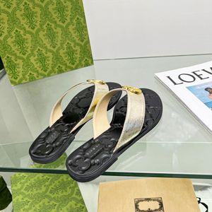 Paris Luxury Brands Dames Sandalen Zomerskanaal Slippers Open Toe Flat Casual Designer Shoes Miller Slide Women Beach Flip-Flo 35-45 met doos
