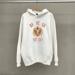 Paris Luxury Designer Sweat à capuche Homme Femme Sweats Pull Pull milan Coton Jersey Pull avec Impression XXL 1917 Sweats à Capuche Balancaiga Coach Changbo1985 top