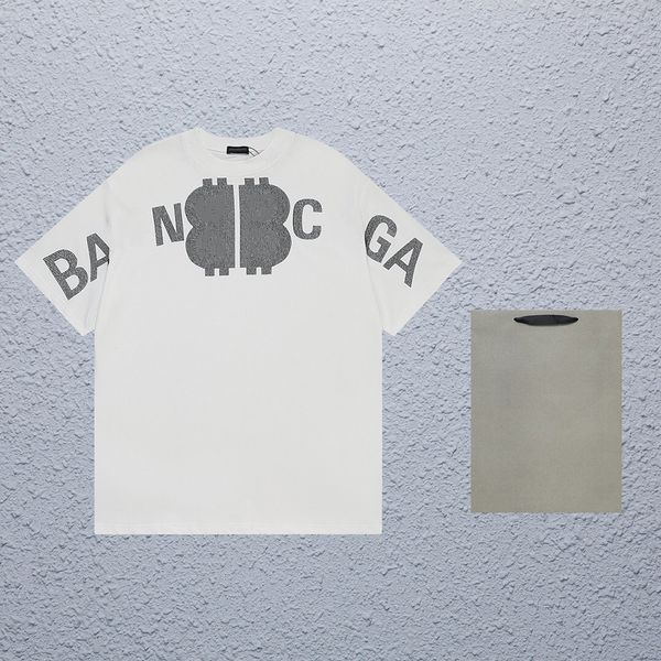 T-shirt pour hommes de Paris BA BA T-shirt à manches courtes T-shirt T-shirt pour femmes en coton pur