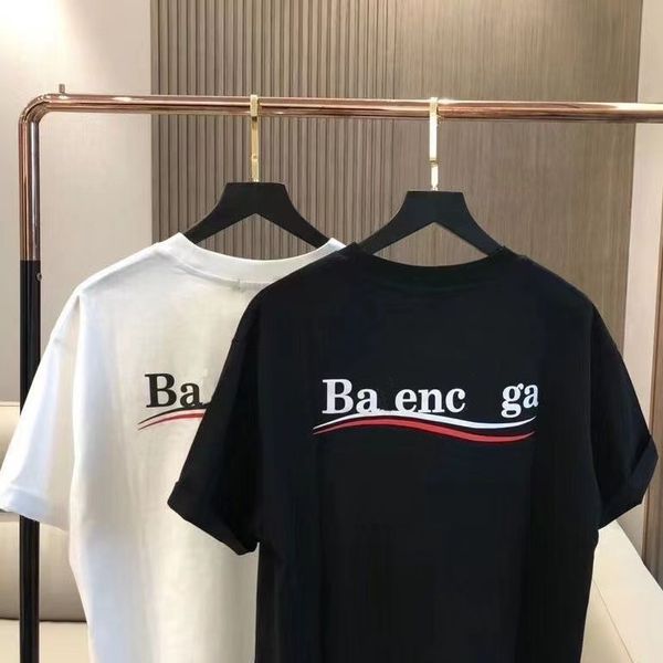 Camiseta de París para hombre, logotipo impreso con estampado de letras de lujo europeo y francés, camiseta de manga corta con cuello en O Leave Me Alone para hombre de moda, camiseta de algodón informal