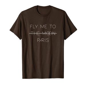 Camiseta de viaje de París Fly Me To The Moon Paris1958