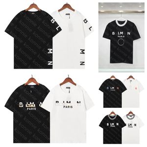Camisetas de París Diseñadores para mujeres Tees Tees Loose Mens Casual Letter Tinth Camiseta Clothing Shorts Ropa de manga de manga Balimm Luxury S-XXXL