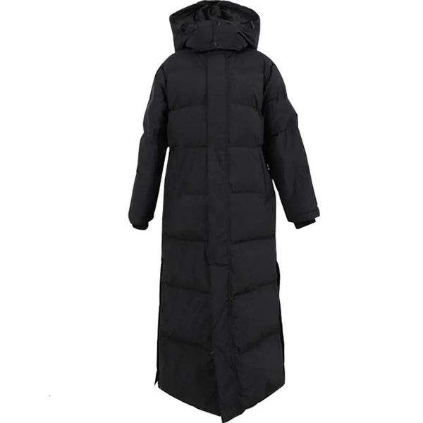 Parka manteau Extra Maxi longue veste d'hiver femmes à capuche grande taille femme dame coupe-vent pardessus vêtements d'extérieur matelassé 240106