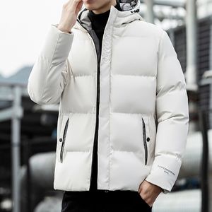 Parka jas mannen met kap dikke jas herfst winter puffer warme jas kleding koud weer jassen mannelijk