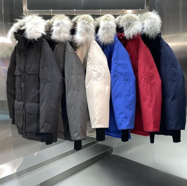 Parkas Abrigos Pluma de ganso para hombre para mujer Diseñadores Chaquetas de plumón Veste Homme Invierno Jassen Puffer Big Hoody Ropa Fourrure Outerwea3114024