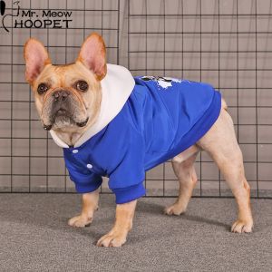 Parkas Hoopet Winter Pet Mabe Chien Cat Vêtements Sweet de vêtements d'hiver Bulldog Bulldog Schnauzer Corgi Veste chaude Jacket Small Dog Jacket