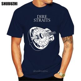 Мужские парки Hsuail Dire Straits Band, гитарная футболка, мужская брендовая футболка, мужская летняя хлопковая футболка