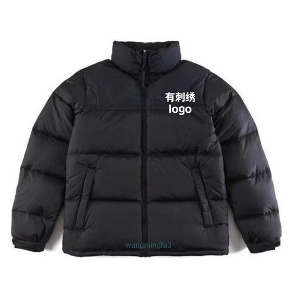 Parkas Putian Version haute American North Face 1996 90 manteau de pain brodé en duvet de canard blanc sweat à capuche pour hommes et femmes