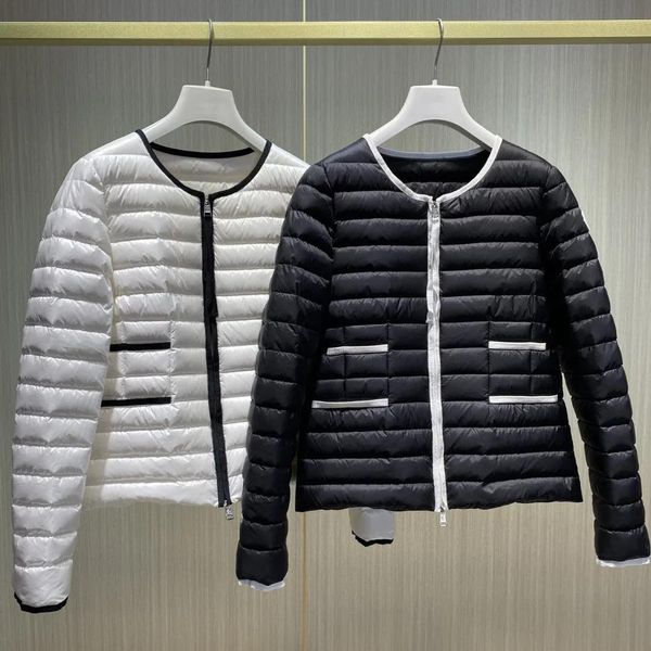 Parka aggiornato negozio specializzato stesso paragrafo giacca invernale da donna girocollo sottile mantiene caldo cappotto per il tempo libero Con sensore NFC Codice QR