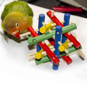 Parrot Toy for Bird Ball Accessoires Levert Cockatiel Paars Budgie Parakeet Cage Decoration Agaporni Vogel Speelgoed