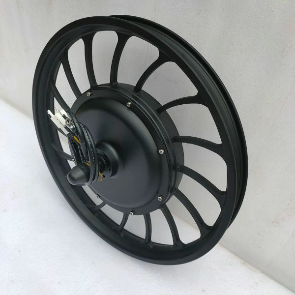 Partie 20inch MOTEUR BLDC MOTEUR SEMBLES EN VIGNEMENT AVEC LA ROUEE PRINTÉRÉE 36V48V60V72V500W1000W MOTO de vélo de scooter électrique