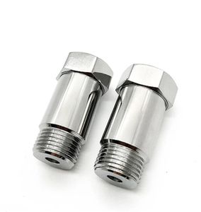 Parte 2 uds Sensor de oxígeno de escape Lambda 45mm O2 M18 x1.5 extensión espaciador hierro niquelado extensor