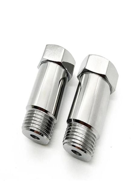 Partie 2PCS Échappement Capteur d'oxygène Lambda 45 mm O2 M18 X15 EXTÉRIEUR ENTRACTION PLACLAGE NICKEL Extender6800106