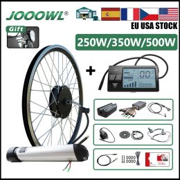 Partie Kit d'évitement avec batterie 36V 10AH 12AH ARRE ARRIER 250W / 350W / 500W MOTEUR DE RELAGE POUR 20 "27,5" 26 "700C Bicycle électrique MTB