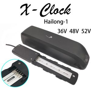 Deel Hailong Battery Box 36V 48V 52V Hailong Case Lithium Batterijen behuizing Polly Max Load 18650 Ebike Batterij Case