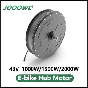 Partie Motor BLDC à haute vitesse BLDC 48V 1000W 1500W 2000W Wheel Hub Rotation Free Freewear sans balais