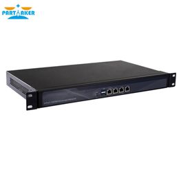 Parteker R18 Firewall Appliance VPN 1U RackMount con J1900 4 Ethernet gabinete Tipo de ventilador Versión 2GB RAM 32GB SSD ROS5201332