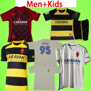 23/24 Real Saragosse maillots de football kit enfants SIMEONE BERMEJO MOLLEJO AZON VADA rouge troisième 2023 2024 Rétro 1994 1995 Brehme De Jogo Rarissima vintage 94 95 maillot de football