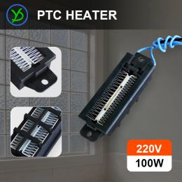 Pièces 220V 100W chauffage thermostatique PTC chauffage à air en céramique Type conducteur Élément chauffant petit espace chauffage