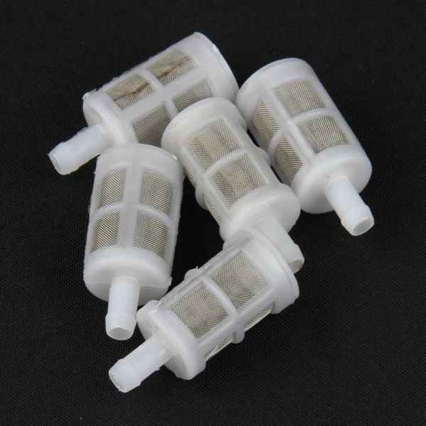 Pièces 25 pièces 7mm pompe à eau filtre filet atomiseur pompe à membrane filtre filet tuyau connexion Aquarium Irrigation maille en acier inoxydable