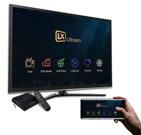 Pièces 4K TV Parts en direct Europe M3U pour les pièces PC de tablette Android Smart TV