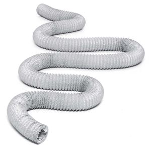 Pièces 80 mm / 100 mm / 110 mm / 130 mm / 150 mm Climatiseur portable Pipe d'échappement de ventilation flexible du climatiseur de tuyau d'échappement