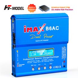 Onderdelen Accessoires HTRC iMAX B6AC 80W 6A Lipo Charger Balancer Voor Nimh Nicd Lipo LiFe Liion Pb Batterij Lcd-scherm RC Charger Ontlading 230705