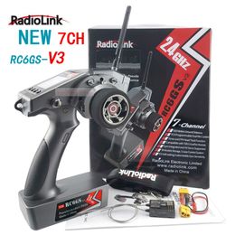 Onderdelen Accessoires RadioLink RC6GS V3 R7FG R6FG R6F 6 Kanalen 7CH Dual Mix Programmeerbaar 600M 400M Grondafstand Gyro Geïntegreerd 230713