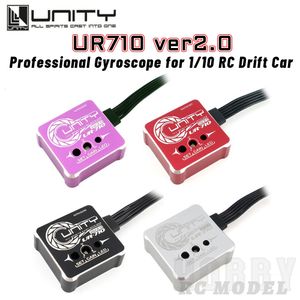 Onderdelen Accessoires Unity RC UR710 Ver20 Metalen Professionele Gyroscoop Gyros voor 110 Elektrische Afstandsbediening Model Auto Drift Racing 230713