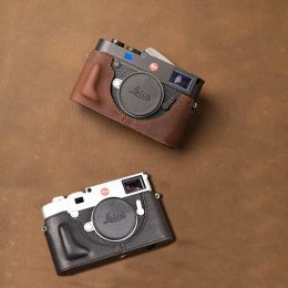 Pièces Aydgcam Marque en cuir authentique Caméra à la main Sac Half Body Cover pour le Leica M10M M10P M10R