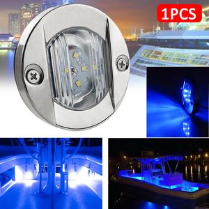 Parts Boat Accessories Marine RV Cold White LED Light Tail Lamp Round ABS DC 12V Waterproof Transom Stern LightATV ATVATV ATV