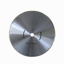 Onderdelen DB74 D400mm Vishaak Diamant Cirkelzaagbladen voor Tegels Porselein 16 Inch Continue Segmenten Keramische Doorslijpschijf 1PC