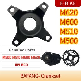 Onderdelen Ebike Bafang Mid Motor Spider Chain Ring Adapter 104BCD Bicycle Crankset Bicycle Bafang M500 M510 M600 M620 G510 G521