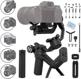 Onderdelen FeiyuTech Scorpc Gimbal 3axis Handheld Stabilizer voor spiegelloze/DSLR -camera's voor Sony A9/A7/A6300/A6400, Canon EOS R, M50,80D