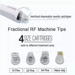 Pièces accessoires Rf fractionnés, cartouches de pointes RF à micro-aiguilles à radiofréquence