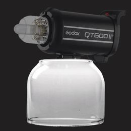 Onderdelen Godox Originele Flitslicht Glazen Cover Dome Lamp Protector Cap voor Godox Qt / Qs / Gt / Gs / Quicker Series Studio Photo Strobe