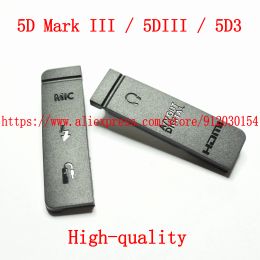 Parties de haute qualité nouvelle USB / hdmicompatible dc in / vidéo out couvercle inférieur de la porte en caoutchouc pour canon EOS 5d Mark III / 5DIII / 5d3
