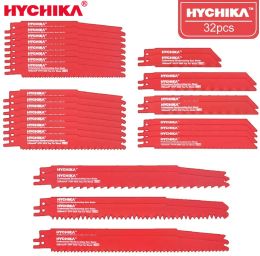 Pièces Hychika 32 pièces lame de scie alternative Hhs et lames de scie oscillantes Bim pour bois métal