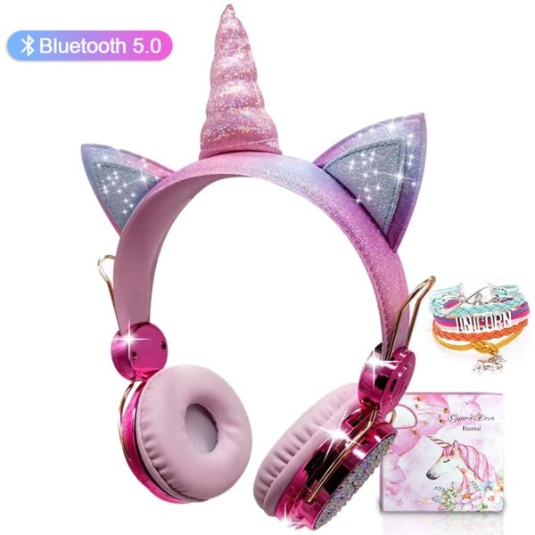 CASHONES KIDS PARTIES BLUETOTH WIRESS MINET MIGLE UNICORN CA