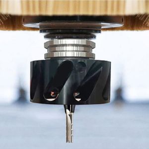 Onderdelen Livter Kinetische Stofzuiger voor Collet ER20 ER25 ER32 ER40 Vacuüm Moer Stofafzuiging Noten voor CNC Router