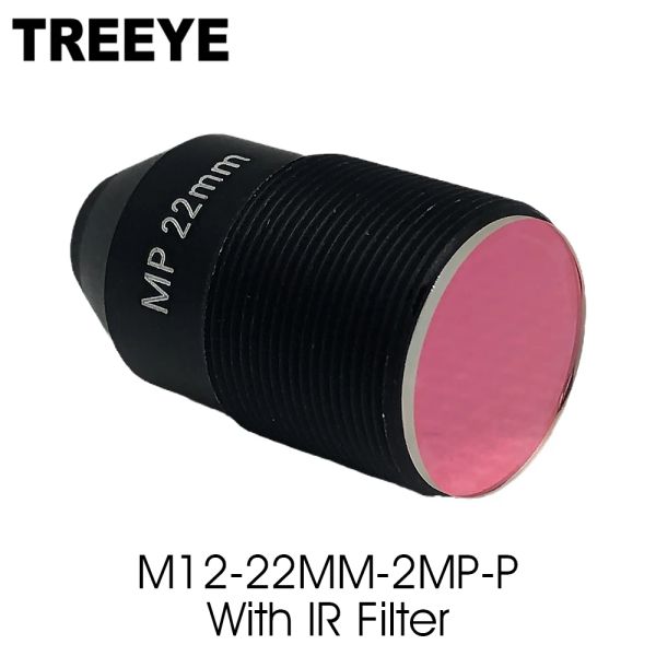 Pièces M12 2MP 22 mm Pinhole CCTV Lens avec filtre IR 650 nm HD 2.0MEGAPIXEL F1.6 1 / 2,7 